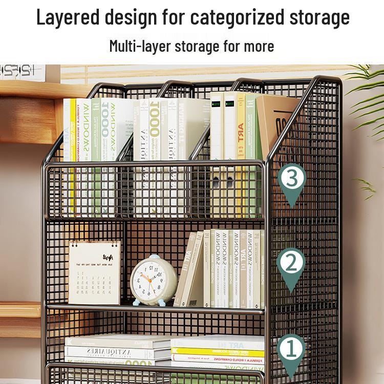 Hareketli Çocuk Kitaplığı ve Depolama Raf Dolabı