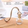 Creative Rope-Handle Glass Bottle Air Freshener and Flameless Diffuser