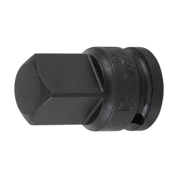 Adaptateur de clé à douille à choc femelle 12,5 mm (1/2") - mâle 20 mm (3/4")