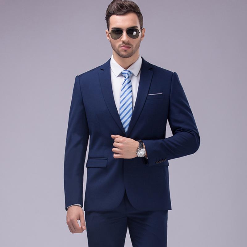 Men's Slim Fit Casual Blazer - Business & Groomsman Jacket