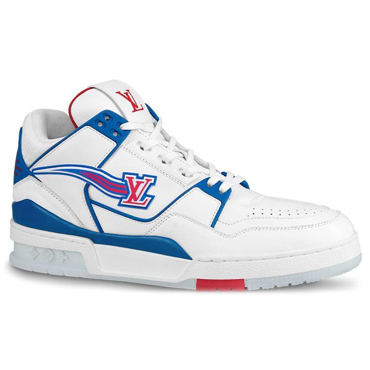 Louis Vuitton LV Trainer Red White Blue FW20 1A8FFI