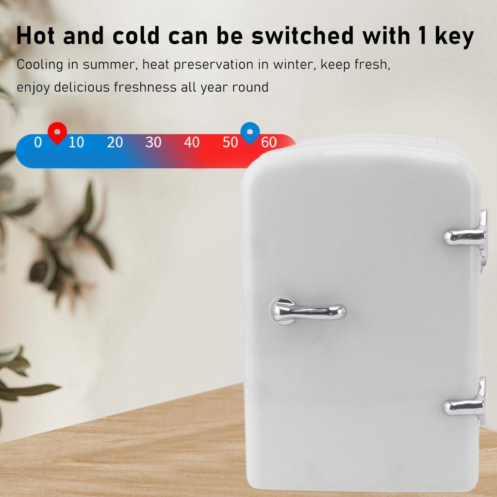 4L Mini Koelkast, Beauty Make-up Huidverzorging Koelkast, AC/DC Verwarmende Koelende Beauty Koelkast, Auto Mini Koelkast