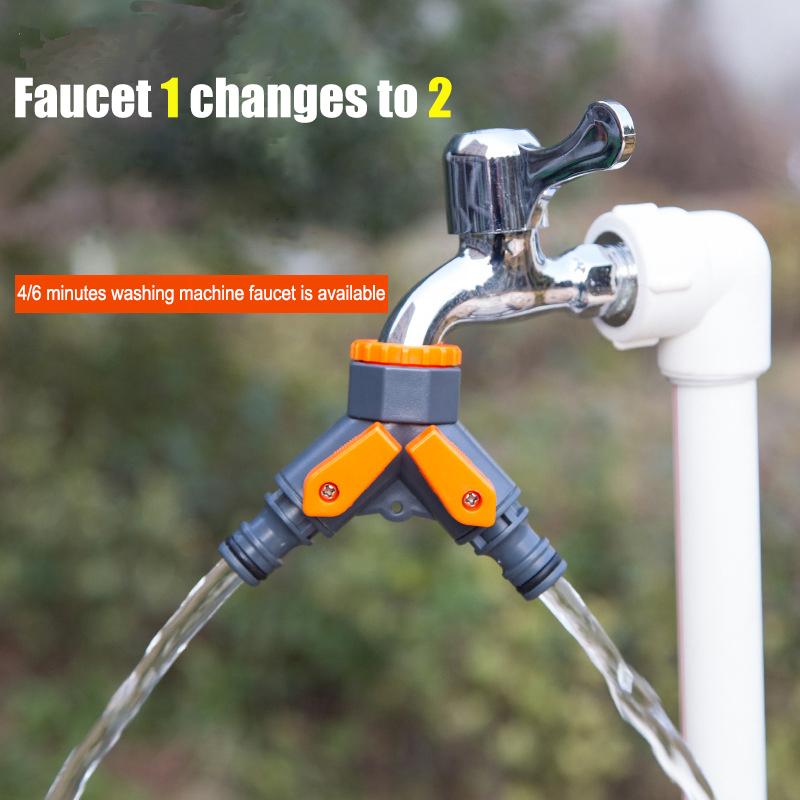 

Быстроразъем для шланга 1/2 3/4 внутренняя резьба регулирующий клапан садовый кран разветвитель воды 1pcs