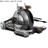 2025 In-stock New Space Hegemony Movie Scene Tank Droid Building Block Model DIY Assembly Toy Children Birthday Gift MOC-75015