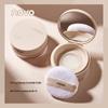 NOVO Long-Lasting Translucent Setting Powder - Oil Control, Sweat-Resistant, Soft Focus Finish for Student Party Makeup.
