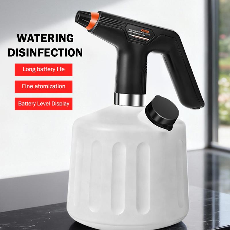 Rechargeable Electric Watering Can -2L Easy Spray for Home Gardening and Indoor Plant Maintenance