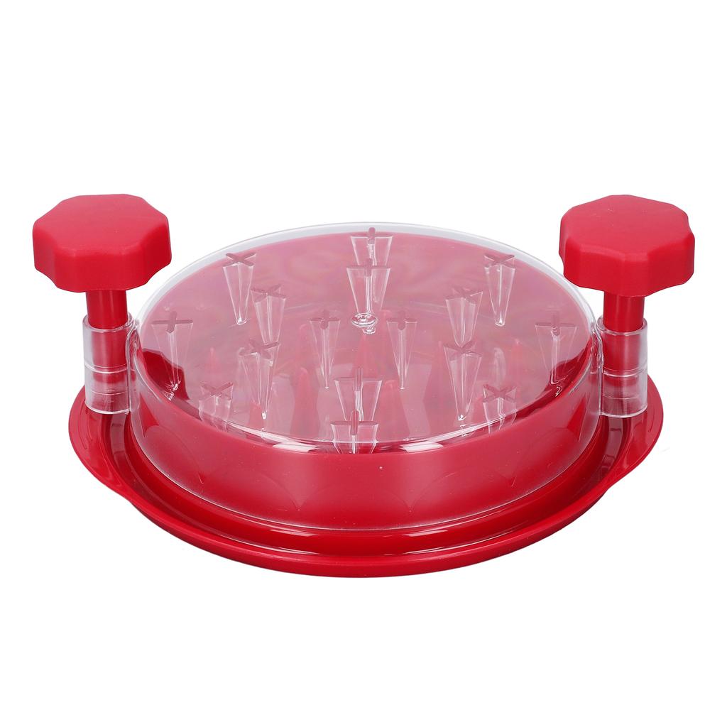 Chicken Shredder 15cm Diameter Non Slip Rubber Pad Transparent Visible Meat Vegetable Grinder