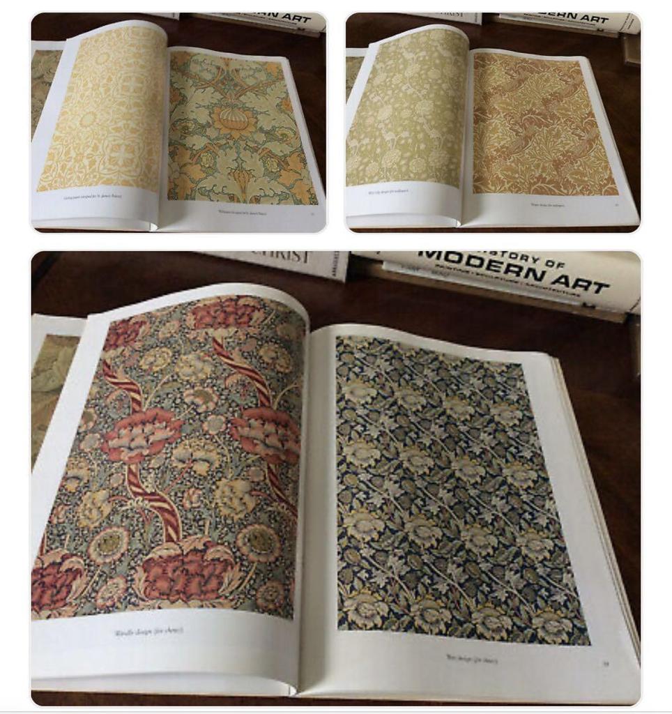 [USED] WilliamMorris William Morris full color pattern design collection