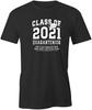 CLASS OF 2021 QUARANTENIOR TShirt Tee Short-Sleeved Cotton CLOTHING GRAD S1BSA8