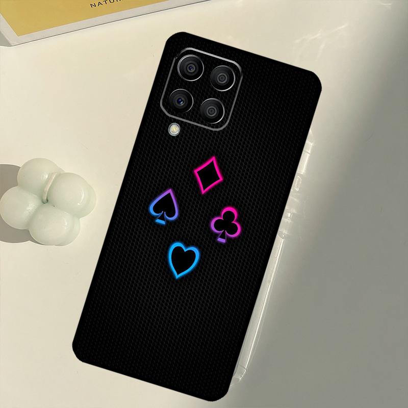 

Poker Playing Card For Samsung Galaxy M33 M13 M14 M12 M32 M52 M31 M55 M15 M11 M21 M35 M53 M34 M54 M06 M16 Case Samsung M52 5G