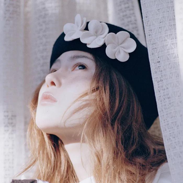 VINCA BERET IN CREAM