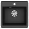 Black Kitchen Sink 470 X 440 Mm Granite