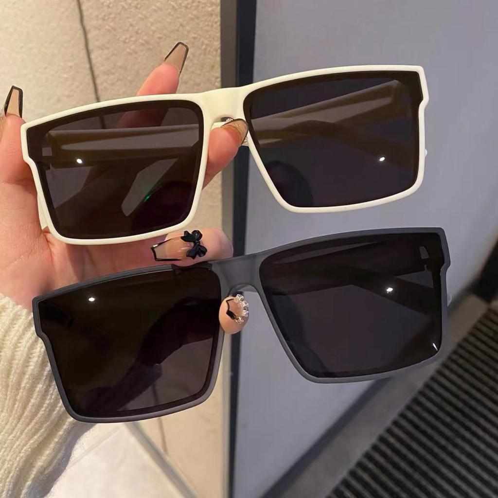 New Fashion Sunglasses Trend Outdoor Cycling Driving Glasses Brand Design Large Frame Eyewear Uv400