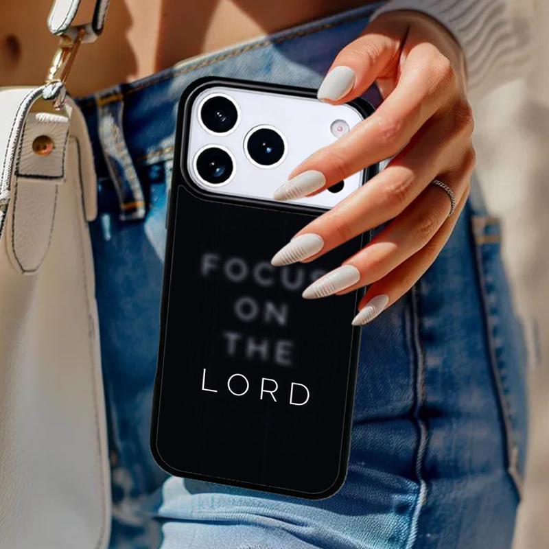 Bible Jesus Christ Christian Quotes soft Phone Case For iPhone 17 Air 14 15 13 12 Max Cover For Apple 16 16e 11 Pro Max Plus