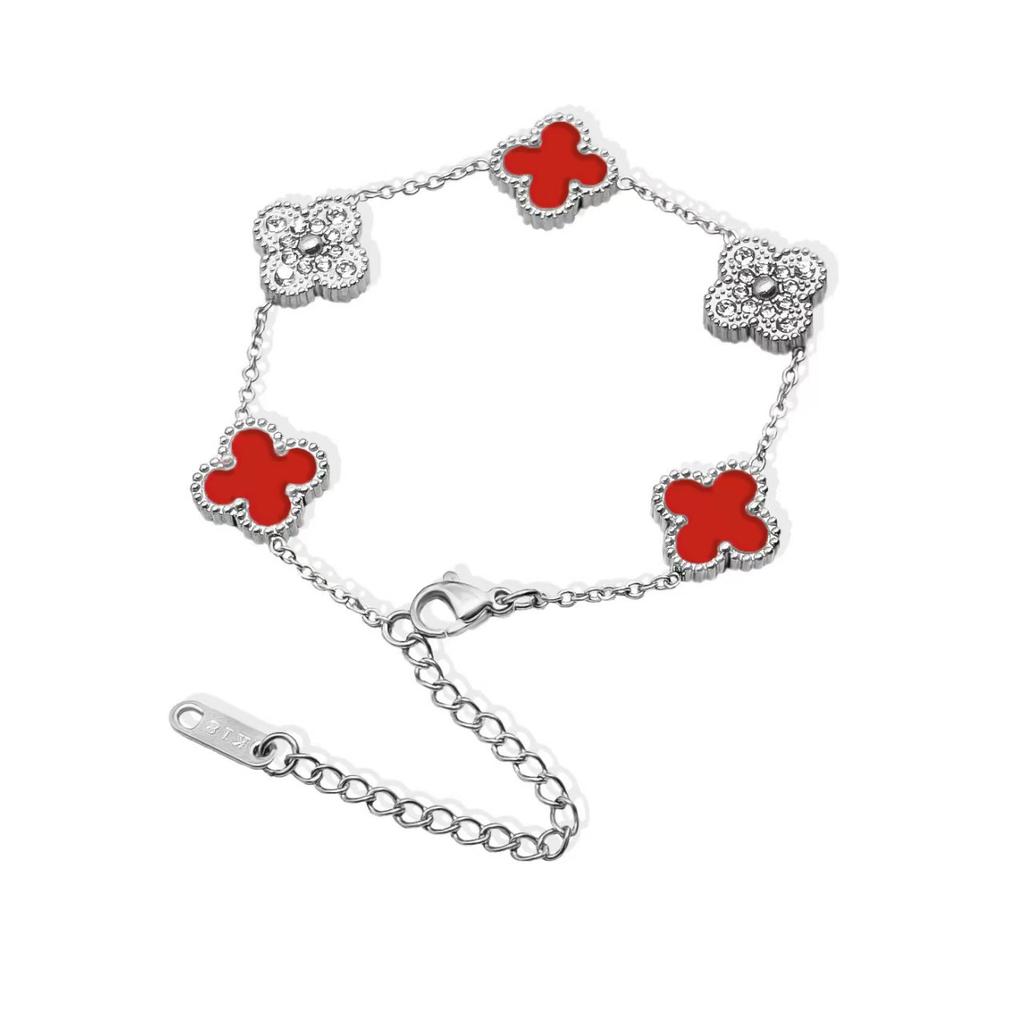 High-quality Four-leaf Clover Bracelet 18k High-end Ladies Classic Bracelet