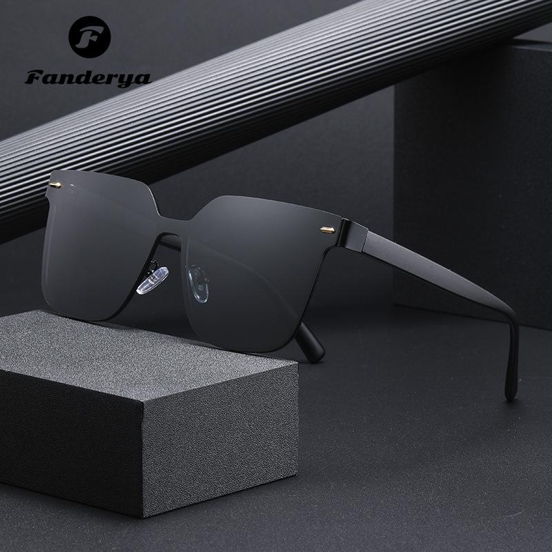 

Trendy Slimming Large Frame Women s Sunglasses & Men s Polygon Polarized Driving Shades