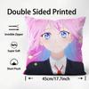 Anime Shikimori’S Not Just A Cutie Cushion Cover Soft & Easy-Wash Pillow Case – Versatile For Couch, Bed, Travel And Office