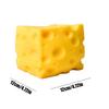 Cheese Block Toy Soft Large Funny Novelty Leisure Games Quiet Fidget Toys for Kids Adults Family Friends Youth Teens Offices