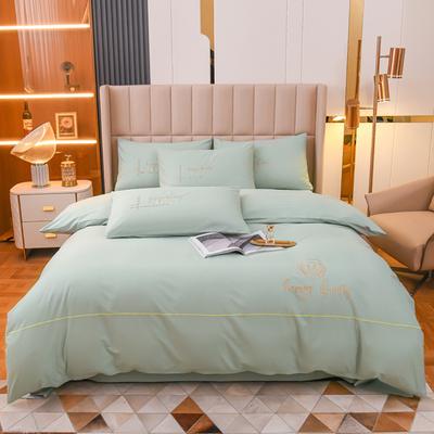 Βαμβακερό σεντόνι παπλώματος μακριάς ίνας 100 τεμαχίων σεντόνι σεντόνι σεντόνι με λάστιχο κλινοσκεπάσματα καθαρό βαμβάκι κεντημένο τετράγωνο σετ παπλώματος