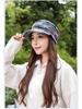 Korean Style Floral Baseball Cap – Women’s Soft Brim Ethnic Design for Autumn/Winter