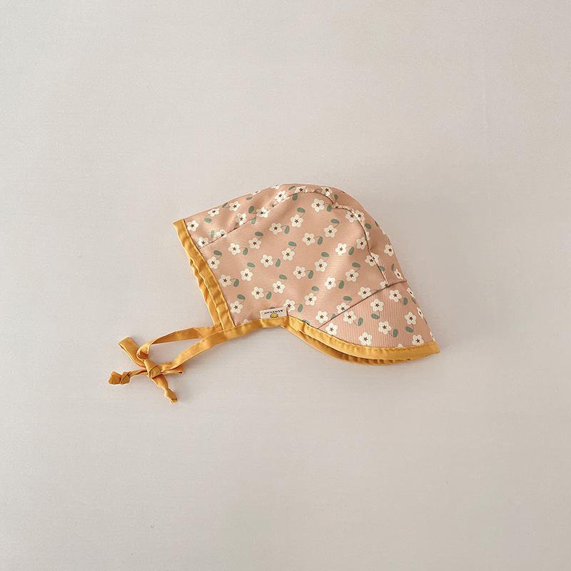 Hat Sun Protection Adjustable Sidyllic Flower Comfortable Breathable Girls