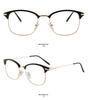 Trendy Unisex Blue Light Blocking Eyeglasses with Retro Design & Prescription Lenses