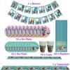 Gabby’s Dollhouse Party Tableware Includes Plates, Tablecloth, Napkin,Banner