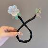 Fashion Elegant Butterfly Flower Updo Hair Accessories for Women Gift Retro Luxury Lazy Man Tie Up Hair Stick Headwear MomTiara