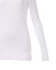 Maglietta a Maniche Lunghe Fresca ai Raggi UV Golf Protezione UV 0 [PEARLY GATES] Da Donna Scollo a U (Asciugatura rapida, Tocco, Protezione) / / 055-5166402 030_Bianco [S]