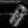 Men's Electric Mini Shaver, Dry and Wet Dual-use Shaver, LED Digital Display Rechargeable Car Shaver, Home Travel Shaver