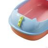 Litter Box Potty Toilet Sandbox Container Splashproof Cage Bedpan Pet for