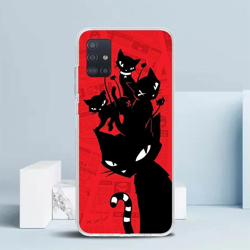

Comics Emily The Strange Soft Cover for Samsung Galaxy A12 A22 A32 A52 A72 A02S Phone Case Note 20 Ultra 10 S10 Plus A51 A71 A50 Samsung A31