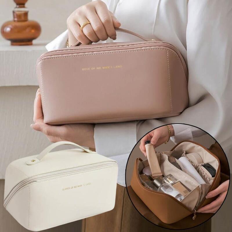 

Косметичка Tinterin Минималистичный органайзер Помада Косметика Женская ivory