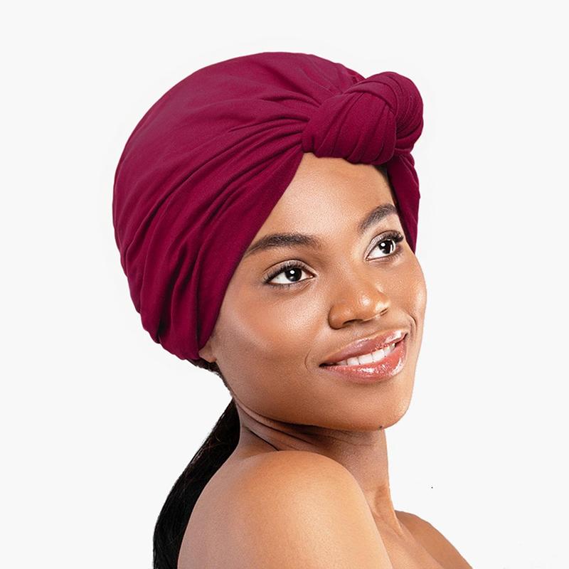 1PC Knot Hat Home Hair Scarf Fashionable Skin Friendly Religious Comfortable Vacation Styling Cotton Travel Photography Fashion