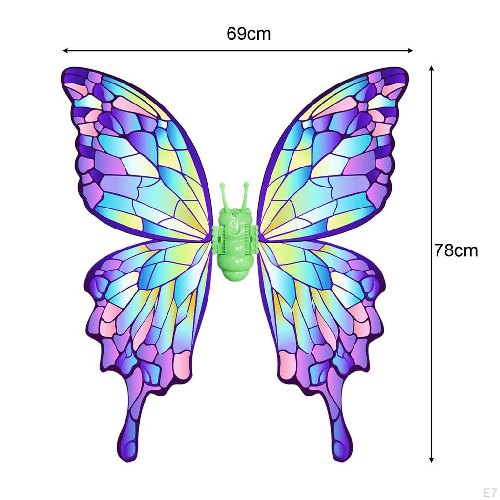 Easter Electric Fairy Wing Moving Butterfly Cosplay Party Favors,DIY Angel Light up