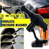 Rechargeable High Pressure Car Washer 70Bar Wireless Water Spray Guns Cleaning Guns Handheld Cleaner 20V Lithium Battery 1000W