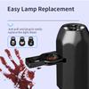 Skull Projection Lamp USB Halloween Night Light Dark Ceiling Wall AtmosphereLight 360Degree Rotating Switchable Pattern Design