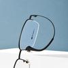 Ultra-light Men's Half-Frame Titanium Business Glasses