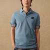 Timberland SS25 Fashionable Versatile Skin-Friendly Breathable Short Sleeve Polo Shirt Men Tops Castle-Color A4395-758