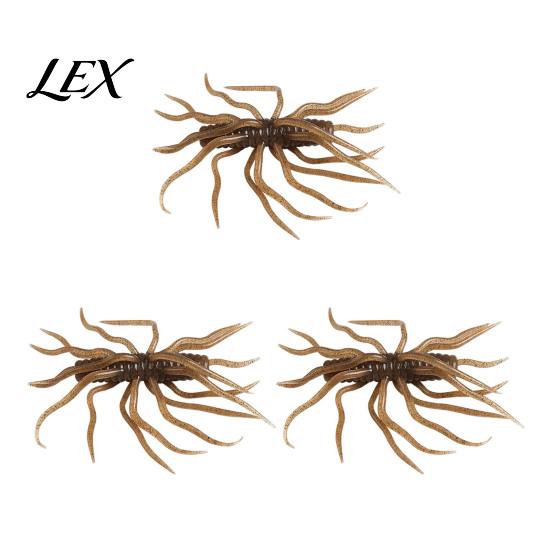 Natural Movement Fishing Lure 1/3/5Pcs 9.5cm/9g Floating Soft with Multi-Tentacles, Realistic Topwater Simulation Bait Bionic Bait, Artificial