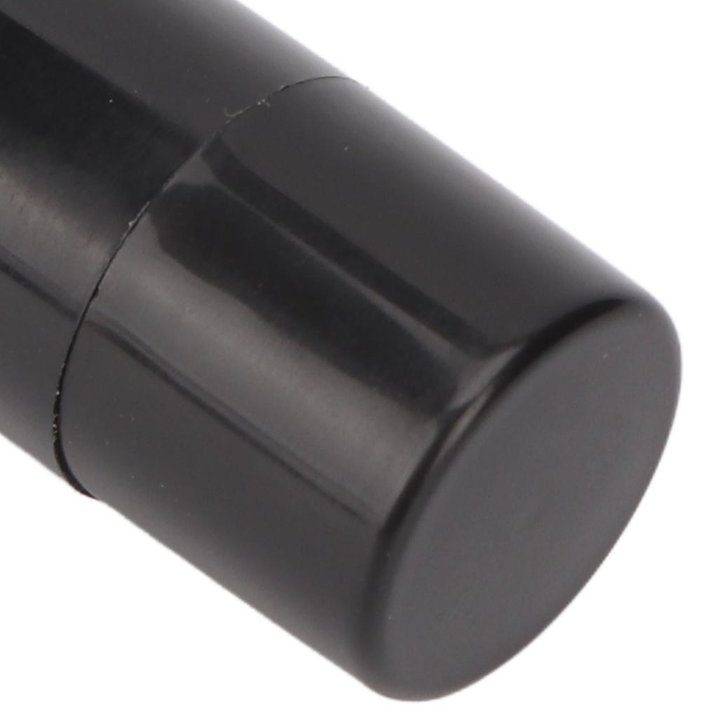 20pcs Lip Balm Tubes Empty Refillable Round DIY Lipstick Tube for Lip Balms Lipstick Solid Perfume Black 4.2g
