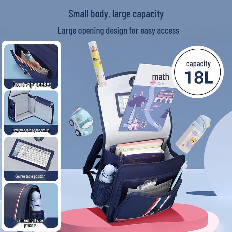 Children's Ergonomic Spine-Protective School Backpack