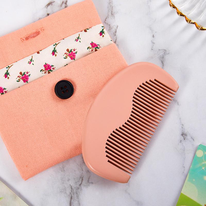 Pocket Wooden Comb Wooden Comb Small Comb Hairdressing Beard Comb Smooth Hair Portable Women Hair Styling Tool