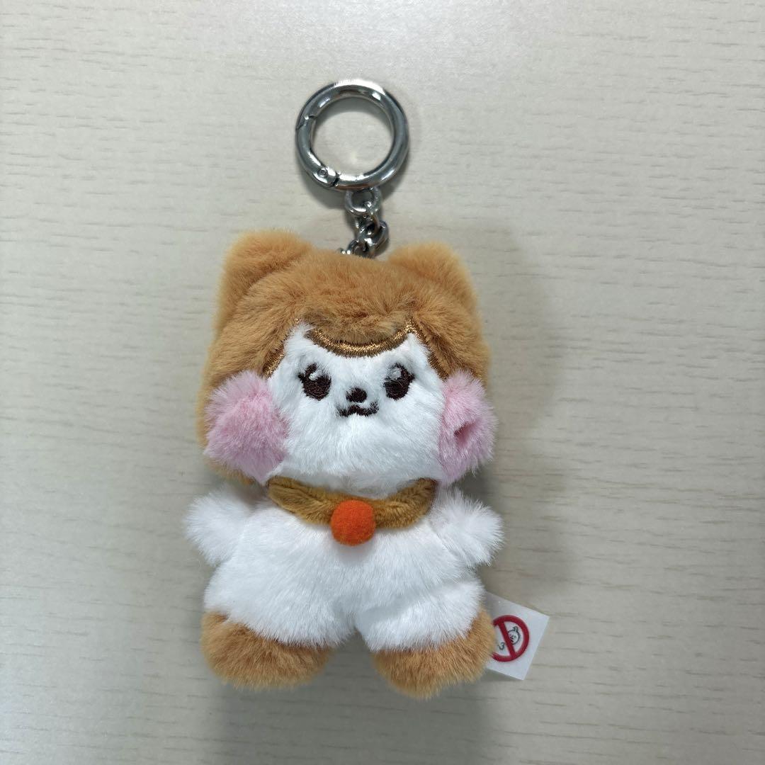 

[USED] ive minive plush key ring cheez liz