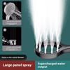 Travel Pressurized Shower Head Portable Bathroom Boosting Shower Head Circle High Pressure Shower Head Bathroom Accessories
