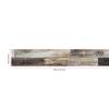 1roll 20x300cm Wood Grain Floor Stickers PVC Self-Adhesive Thickened Waterproof Wall Stickers, for Living Room Office Home Decor