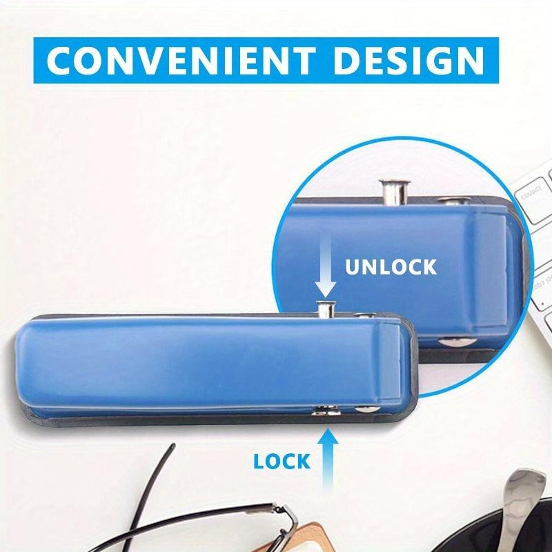 1PC Single Hole Punch, 20 Sheet Puncher Heavy Duty Paper 1/4 Hole Punch Capacity Metal Hole Puncher with Skid-Resistant Base for Paper