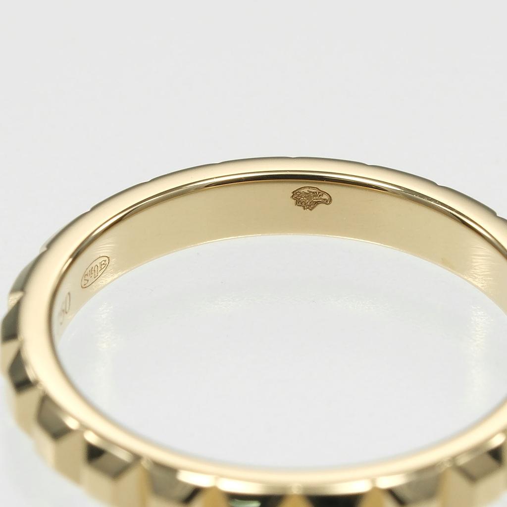 Boucheron Quatre Court Paris Medium Ring K18 Yellow Gold #4.9(US Size) 3.35g Women Used