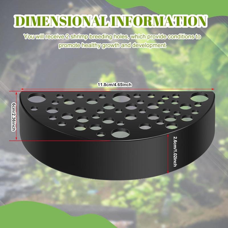 Aquarium Hidden Cave Shelter For Small Fish And Breeding Rest Play Underground Cave Fish Tank Landscape Decoration