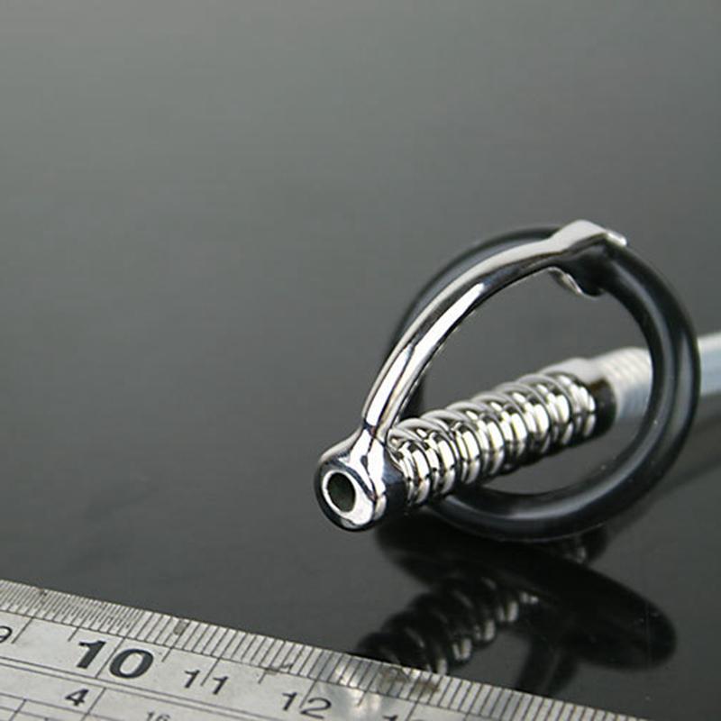 Male Urethral Sound Penis Plug Probe Catheter Prince Wand Male Hands Free Masturbator Ball Stretcher Sex Toy For Man New